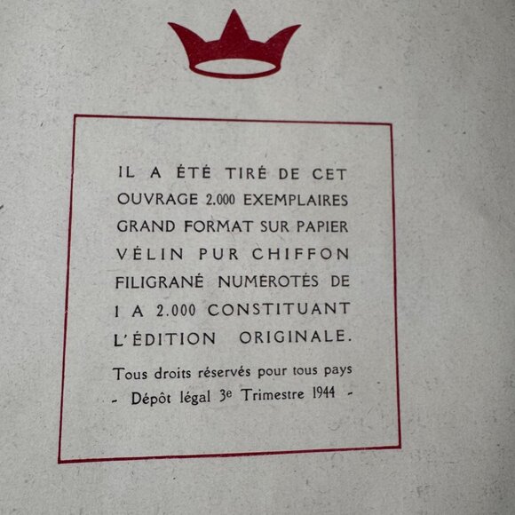 Guy Des Cars Toni Roi Du Cirque FRENCH France 1944 Illustrated Childrens Book HC - Picture 3 of 16